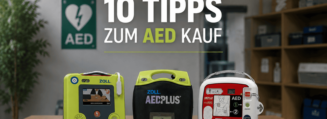 AED kaufen: Die 10 wichtigsten Tipps, damit du im Ernstfall nicht baden gehst!