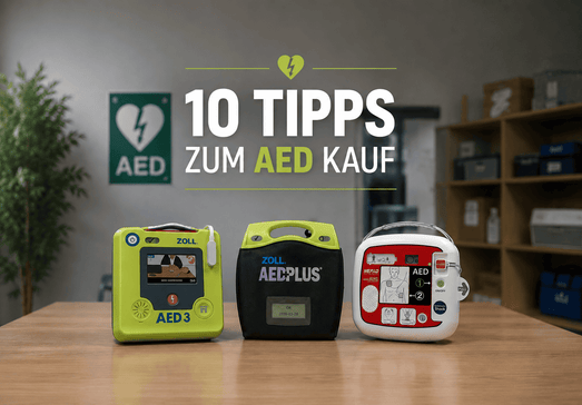 AED kaufen: Die 10 wichtigsten Tipps, damit du im Ernstfall nicht baden gehst!