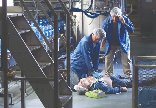 Benötige ich als Unternehmen einen Defibrillator?
