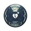 ROTAID Solid Plus – Indoor AED-Wandkasten, transparent-grün mit Alarm