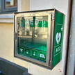 HeartGuard Protect Outdoor beheizt bis -40°C Edelstahl AED-Outdoorschrank