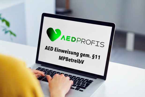 AED Online-Einweisung gem. § 11 MPBetreibV | Praxistraining