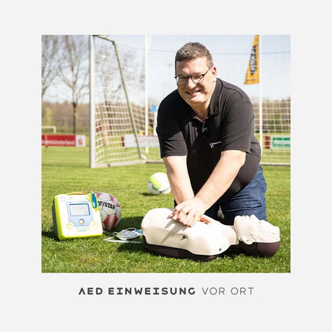 AED Einweisung vor Ort, gem. §11 MPBetreibV