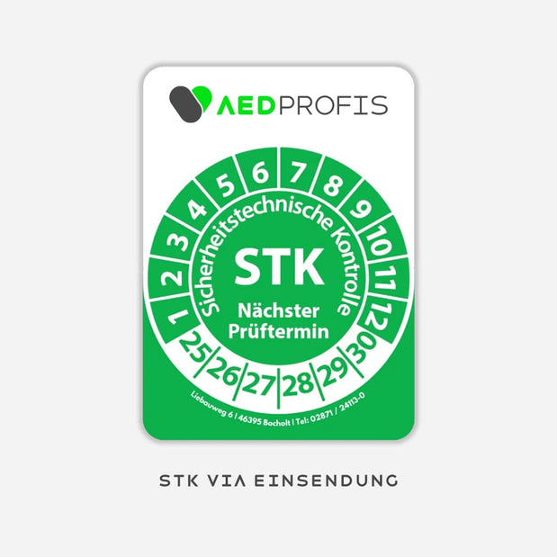 Sicherheitstechnische Kontrolle - STK via Einsendung