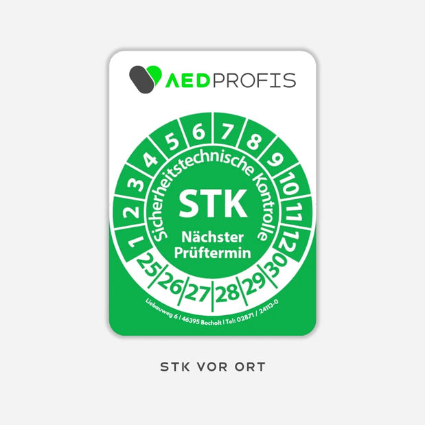 Sicherheitstechnische Kontrolle - STK vor Ort