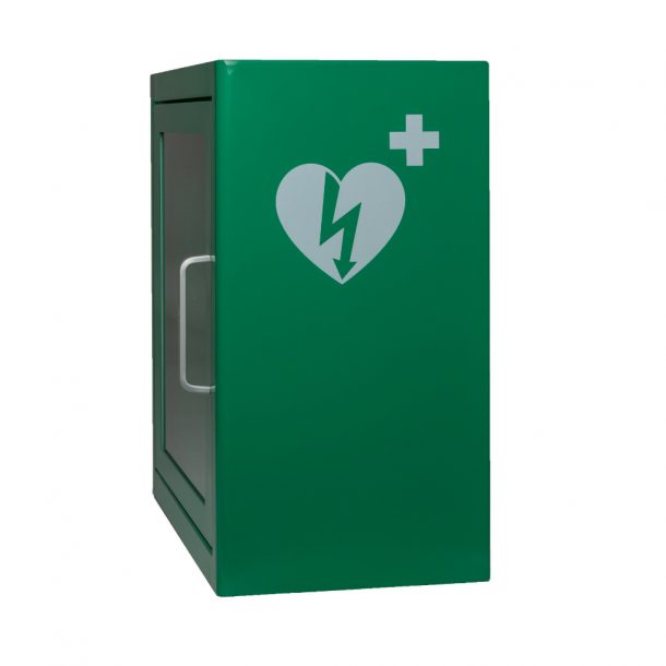 ARKY AED-Innenschrank mit akustischem Alarm – Grün