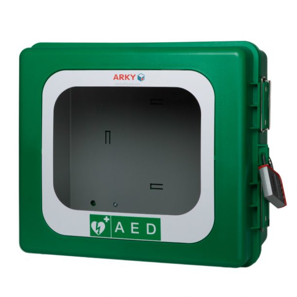 ARKY Outdoor AED Schrank mit Heizung (24V)