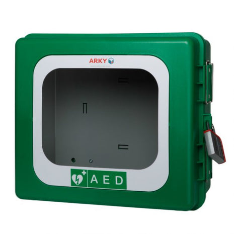 ARKY Outdoor AED Schrank mit Heizung (24V)