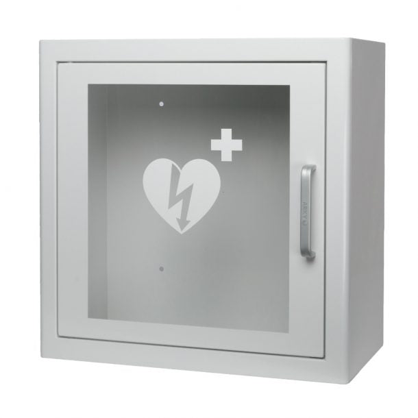 ARKY AED-Innenschrank mit akustischem Alarm – Weiß