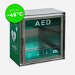 HeartGuard Protect Outdoor beheizt bis -40°C Edelstahl AED-Outdoorschrank