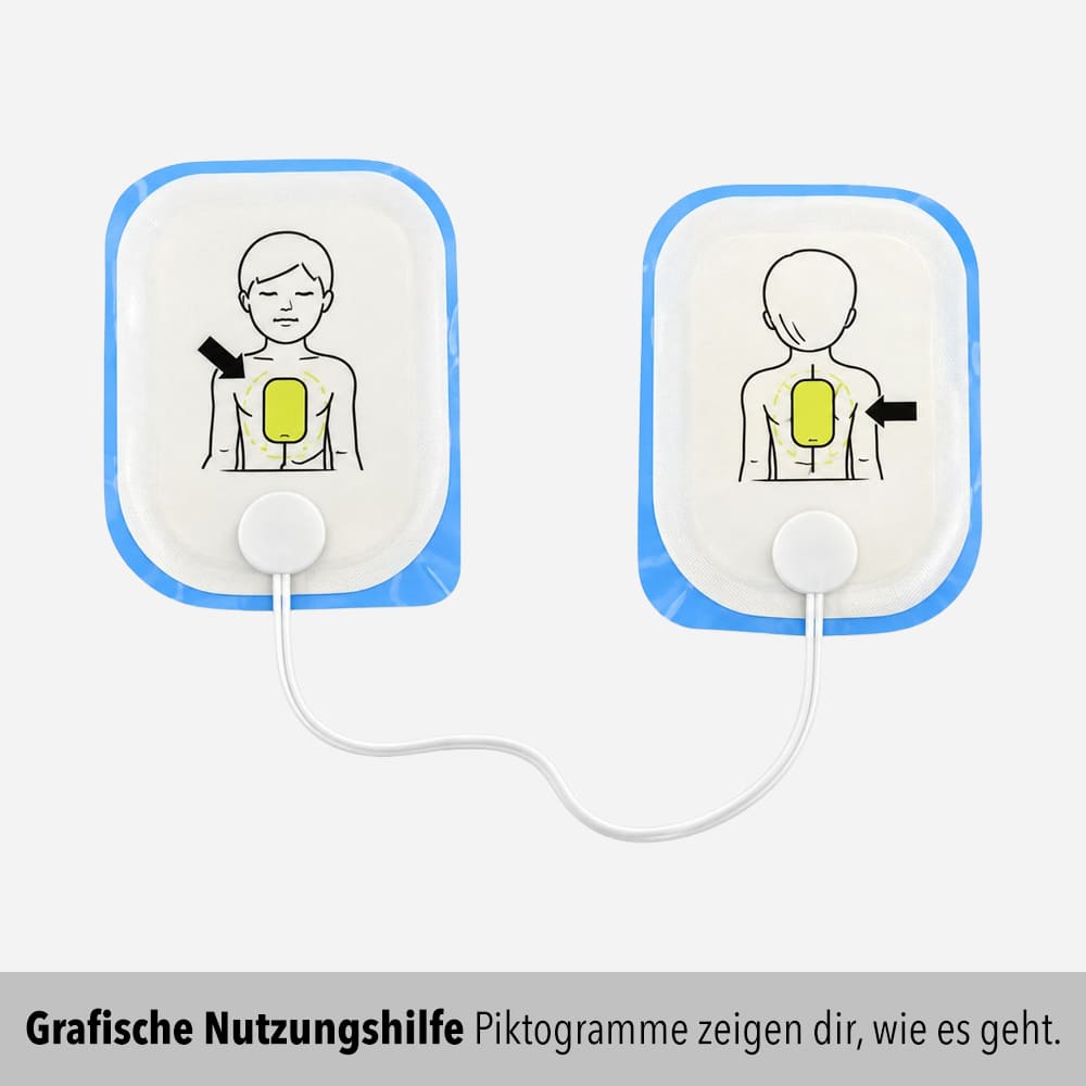 Defibrillationselektroden Kinder für MEPAD
