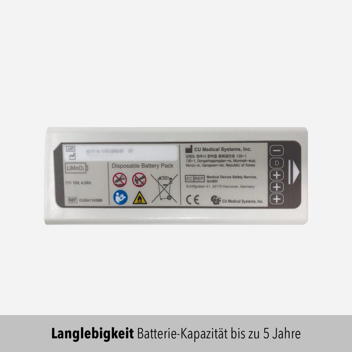CU Medical Batterie für ME PAD Defibrillator