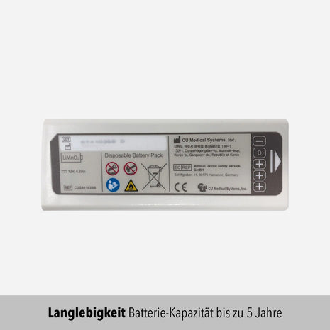 CU Medical Batterie für ME PAD Defibrillator