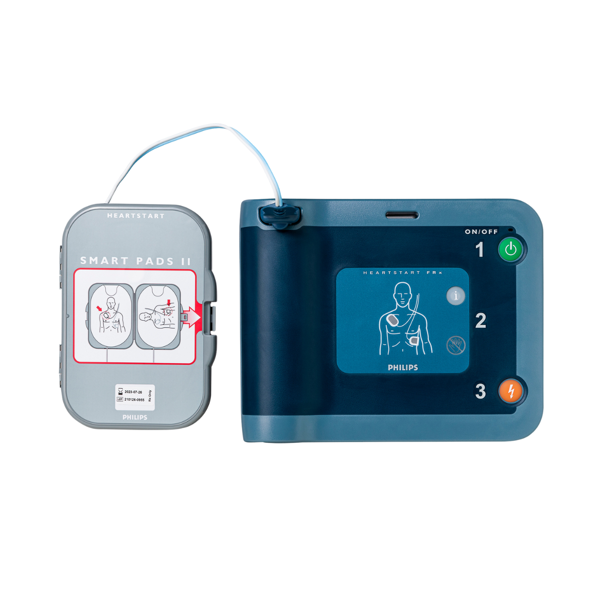 Philips HeartStart FRx Defibrillator Halbautomat