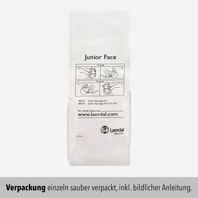 Laerdal Little Junior QCPR Ersatz-Gesichtsmasken, 6er Pack