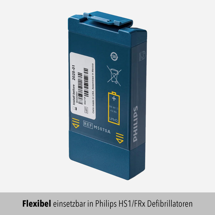 Philips Heartstart HS1/FRx Batterie