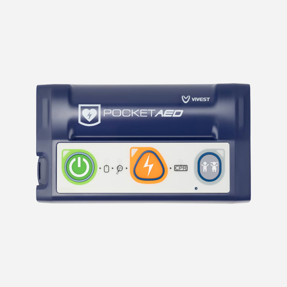 ViVest P3 Pocket AED Halbautomat mit Kindermodus