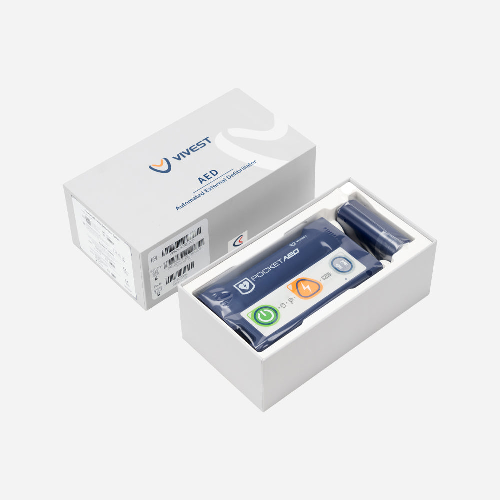 ViVest P3 Pocket AED Halbautomat mit Kindermodus