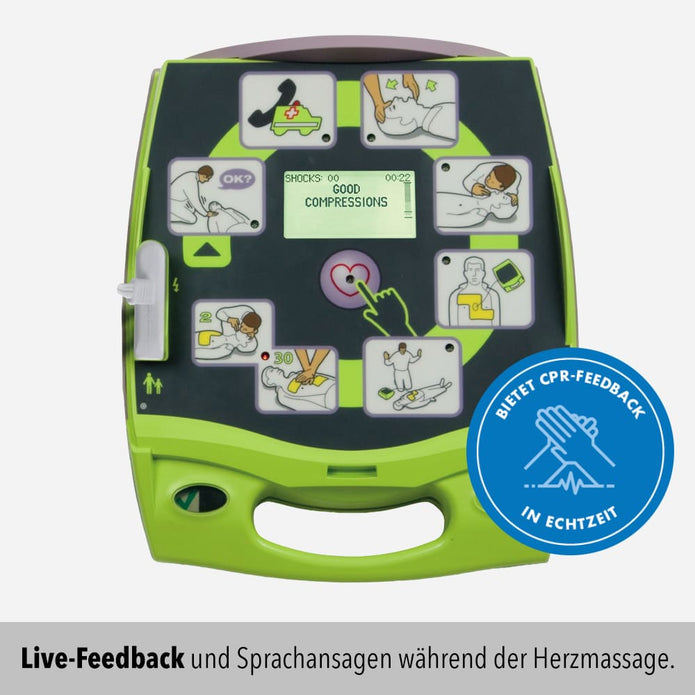 ZOLL AED PLUS Defibrillator Halbautomat
