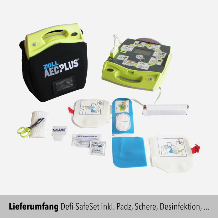 ZOLL AED PLUS Defibrillator Halbautomat