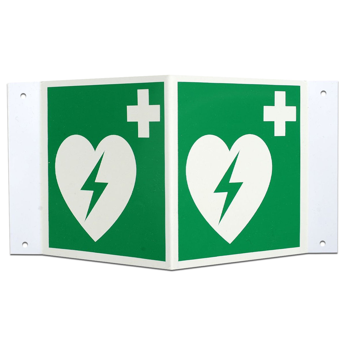 AED-Winkelschild