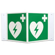AED-Winkelschild