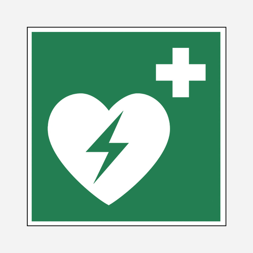 AED Hinweisschild