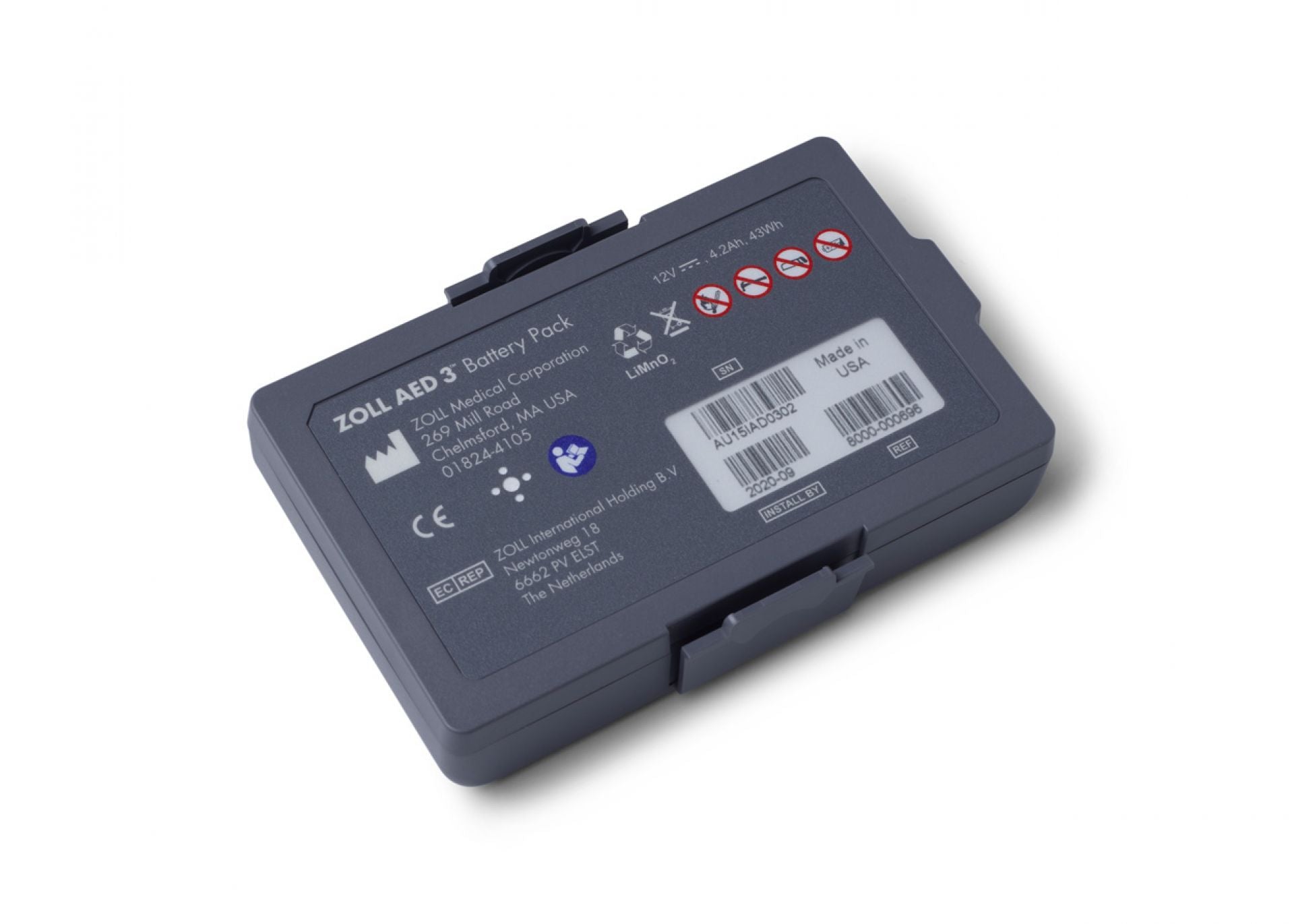 ZOLL Li-Ion Batterie für ZOLL AED 3